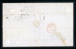 Stamp of Netherlands » Netherlands Colonies » Curacao » Incoming Mail Great Britain. 1870 (Sep 1). Cover from Manchester to Curaçao, with 1867-80 1s green pl.4 paying single rate