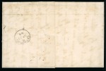 1869 (Mar 8). Cover from Copenhagen to St. Thomas, Danish West Indies, with 1864-70 3sk, 4sk and strip of three 16sk 