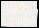 Stamp of Haiti » Incoming Mail Belgium. 1874 (Apr 15). Entire from Antwerp to Jacmel, Haiti, with 1869-78 10c, 40c and 1F tied by Anvers Station cds