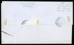 Stamp of Colonies françaises » Guadeloupe 1876, Lettre de Pointe-à-Pitre pour Marseille, affranchissement