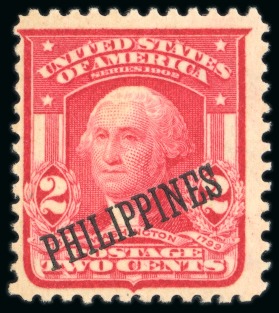 Stamp of United States » U.S. Possessions » Philippines » U.S. Administration - Regular Issues 1904, 2c carmine, Special Printing, mint n.h.