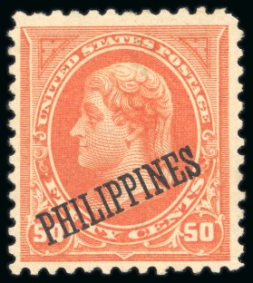 Stamp of United States » U.S. Possessions » Philippines » U.S. Administration - Regular Issues 1899-1906, balance group of 68 mint stamps