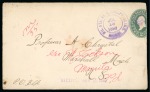 1899 (July 13). U.S. U311 2c postal stationery envelope