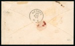 Stamp of Argentina 1867-70, Trio of covers with French frankings sent from Buenos Aires