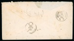 1876 (Oct 4). Envelope from Buenos Aires to Genoa, Italy, with 1867 5c and Italian 1L postage due