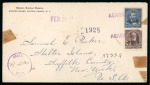 Stamp of United States » U.S. Possessions » Guam 1901 (Feb 28). Envelope sent registered from Agana to New York, with 1899 5c and 8c