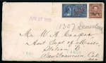 1900 (Jun 27). Envelope to California, with 1899 4c with Special Delivery 10c