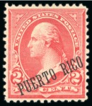 1900 "Puerto Rico" overprints on 1c, 2c, 5c, 8c and 10c, as well as Postage Due 1c, 2c and 10c from the 1900 Special Printing