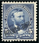 1900 "Puerto Rico" overprints on 1c, 2c, 5c, 8c and 10c, as well as Postage Due 1c, 2c and 10c from the 1900 Special Printing