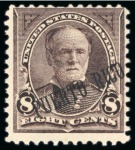 1900 "Puerto Rico" overprints on 1c, 2c, 5c, 8c and 10c, as well as Postage Due 1c, 2c and 10c from the 1900 Special Printing