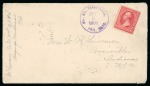 1900 (Dec 5). Soldier’s letter from Bagauga, Mindanao, Zamboanga Military Station cds (Baker C-4)