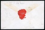 Cover from Manila to Paris, franked by 10c type I, via French Paquebot "Ligne N"