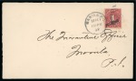 Cover from Manila sent locally, bearing postage due 1c used as postage