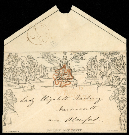 1840 (6 May)  First day usage 1d. envelope, A189, addressed