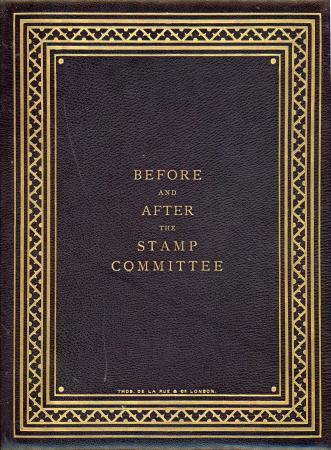 “Before And After The Stamp Committee” presentation book 