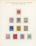 Stamp of Great Britain » 1855-1900 Surface Printed » 1865-67 Large Uncoloured Corner Letters, Wmk Large Garter & Emblems “Before And After The Stamp Committee” presentation book
