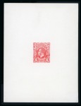 Stamp of Australia » Commonwealth of Australia 1914 (Feb 12) Perkins Bacon KGV 1d die proof, state 1