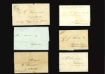 EGYPT 1839-47 Group of 10 mostly Egypt ralated mostly maritime covers