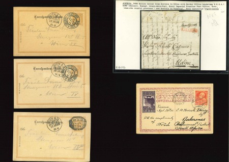 Stamp of Large Lots and Collections Austria: 1863-1954 Group of 57 covers/stationery incl. fine
