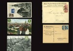 Stamp of Large Lots and Collections » Picture Postcards Germany: 1877-1953 Group of about 70 picture postcards and covers