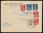 Italy - Maritime Mail: 1860-1940s Maritime collection containing about 175 items