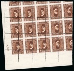 Stamp of Egypt » Booklets » King Fouad - The Second Portrait Issue (Nile Post SB10-SB11) 210m. booklet: 5m red-brown, 10m pale rose-red and
