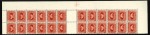 Stamp of Egypt » Booklets » King Fouad - The Second Portrait Issue (Nile Post SB10-SB11) 210m. booklet: 5m red-brown, 10m pale rose-red and