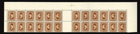 Stamp of Egypt » Booklets » King Fouad - The Second Portrait Issue (Nile Post SB10-SB11) 210m. booklet: 5m red-brown, 10m pale rose-red and