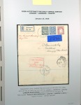 1925-1928 EUROPE: Airmail Services to and from Ireland,