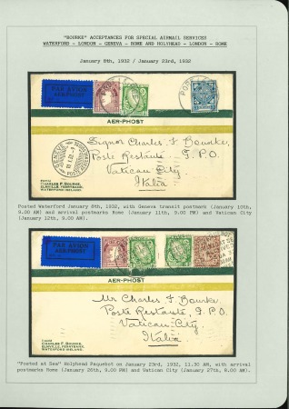 Stamp of Ireland » Airmails 1933-35 ITALY: Irish Acceptance for Airmail Service