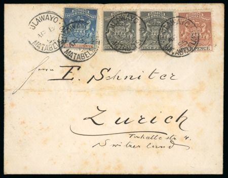 Stamp of Large Lots and Collections 1861-1974 Group of ca 250 covers/postal stationer/postcards