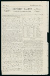 1870, Mardi 8 novembre, Dépêche-Ballon n°4, affranchissement