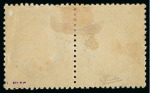 Stamp of France » Siège de Paris 1870, Type Siège 20c bleu en paire TETE-BECHE, neuf