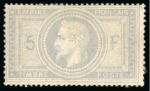 1853-1870, Joli petit groupe de timbres classiques