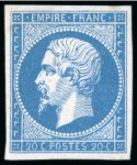 1853-1870, Joli petit groupe de timbres classiques