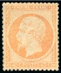 1853-1870, Joli petit groupe de timbres classiques