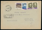 Poland: 1945-53 Assembly mainly comprising covers (64), mostly with Groszi provisional overprints