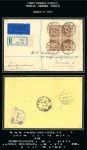 1925-1928 EUROPE: Airmail Services to and from Ireland,