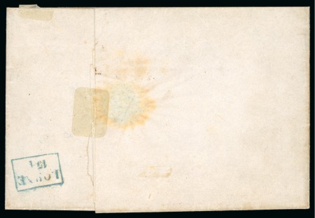 Stamp of German States » Oldenburg 1852ca (Jan 14). Registered cover from Damme to Lohne, 1852 2sgr