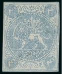 1868-70 4sh. bluish green, selection of eleven unused