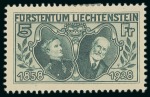 Liechtenstein: 1912-2012, Mostly mint collection in four printed hingeless albums, virtually complete