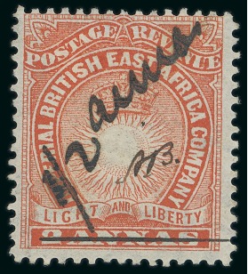 Stamp of Kenya, Uganda and Tanganyika » British East Africa British East AfricaBritish East Africa Company Administration1891