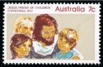 Stamp of Australia » Commonwealth of Australia 1972 Christmas 7c mint n.h. with variety red-brown omitted