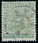 Stamp of Large Lots and Collections Sweden: 1855-1969 Attractive mint & used collections/assembly