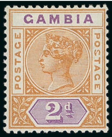 1898-1902 2d orange and mauve with variety malformed "S"