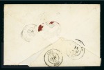 Stamp of France 1846-1881, Lot de 3 lettres, 1846 pli pour Bilbao avec