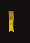 Stamp of Olympics » Pierre de Coubertin and the IOC 1980 IOC Session in Moscow official Press badge with yellow ribbon