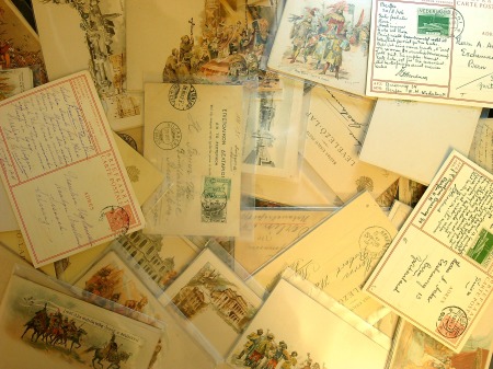 Stamp of Large Lots and Collections Europe: 1890-1950 ca. Accumulation of mainly mint illustrated postal stationery