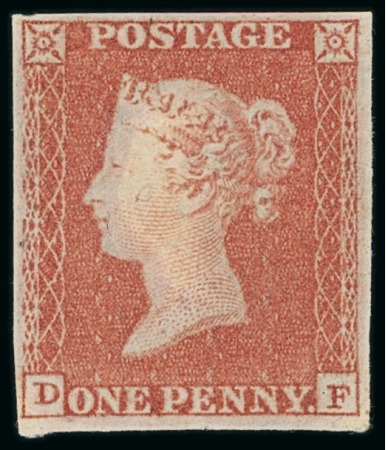 Stamp of Great Britain » 1841 1d Red 1841 1d. red, DF, Pl. 125, large part original gum