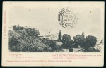 1901 (Aug 30) Picture postcard of Ascension sent to Scotland with GB 1881 1d lilac die II tied by crisp Ascension "A" cds
